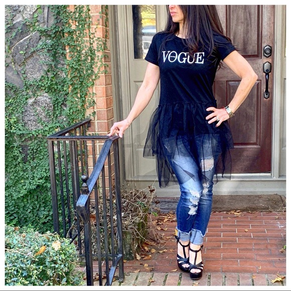 ✨LAST ONE✨PARIS✨ VOGUE Paris Ballerina Unique Top - Picture 2 of 6